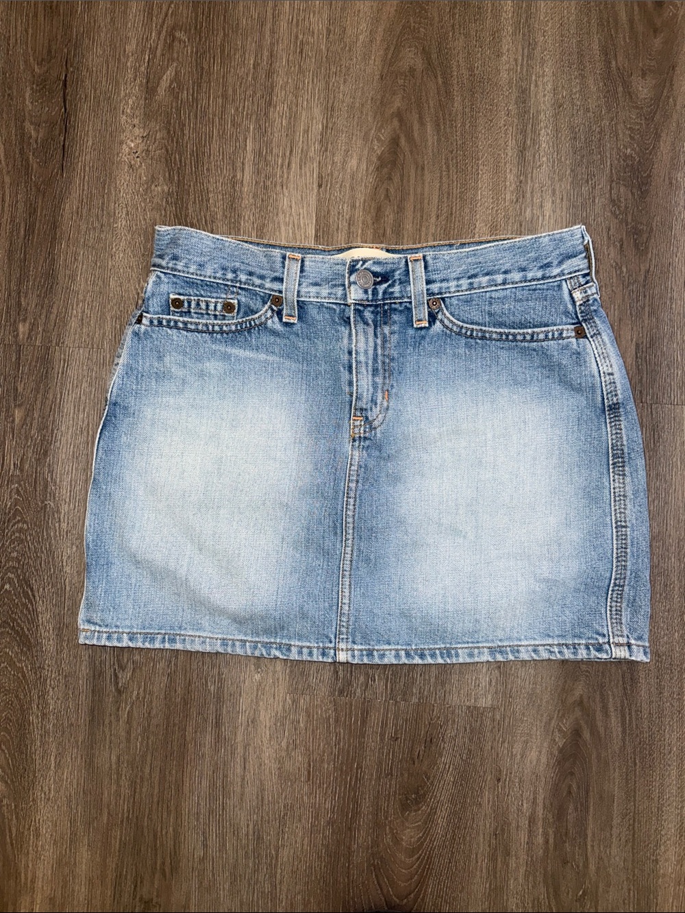 GAP Light Blue Denim Mini Skirt